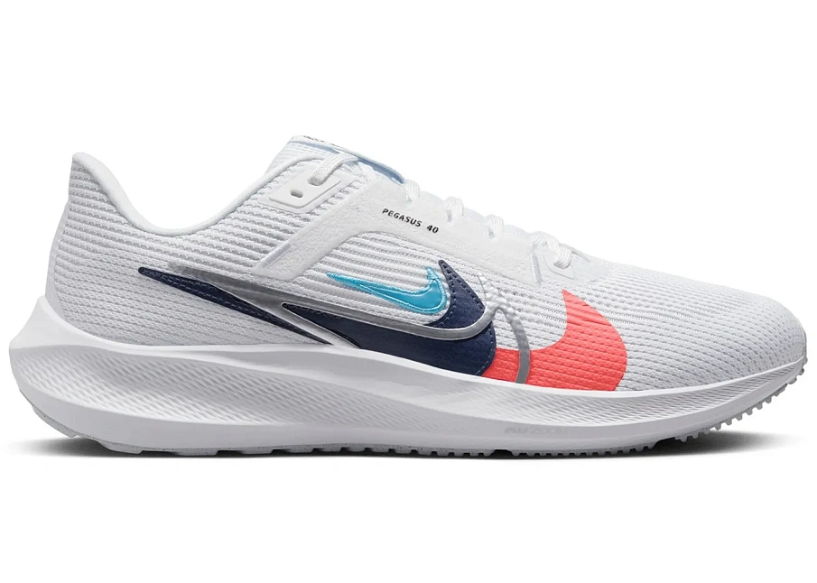 Фото № 1 с приближением к товару «‎Nike Pegasus 40 Premum White Multi-Color»
