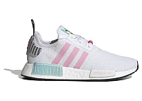 Фото № 1 с приближением к товару «‎adidas NMD R1 White True Pink Hologram»