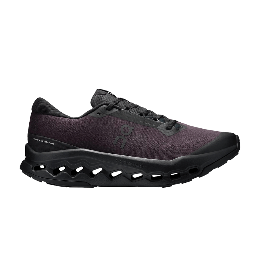 Фото № 1 с приближением к товару «‎ON Cloudsurfer Trail 2 Waterproof Triple Black (3MF30241043)»