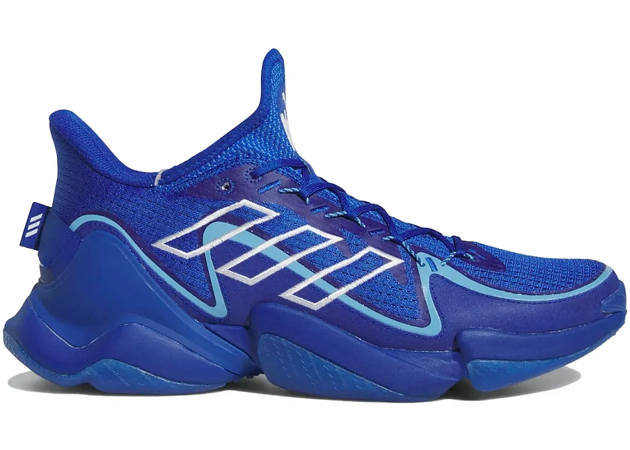 Фото № 1 с приближением к товару «‎adidas Mahomes 1 Impact FLX Boost Royal Blue Team Light Blue»