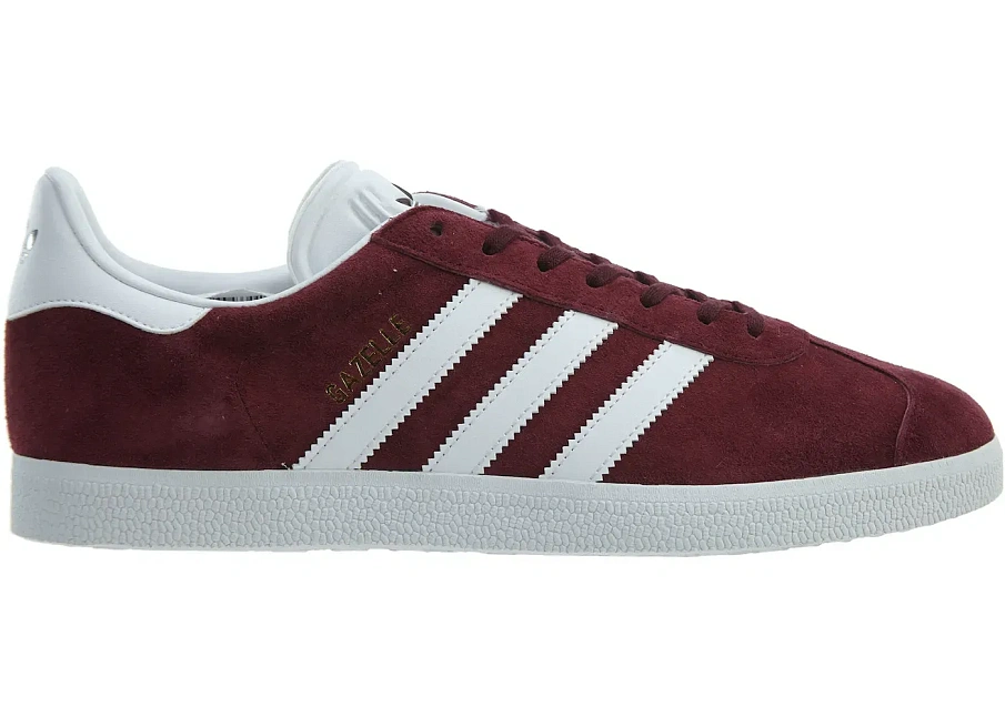 Фото № 1 с приближением к товару «‎adidas Gazelle Maroon White-Gold Metallic»