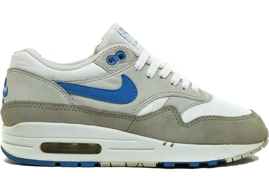 Фото № 1 с приближением к товару «‎Nike Air Max 1 White Harbor Blue »