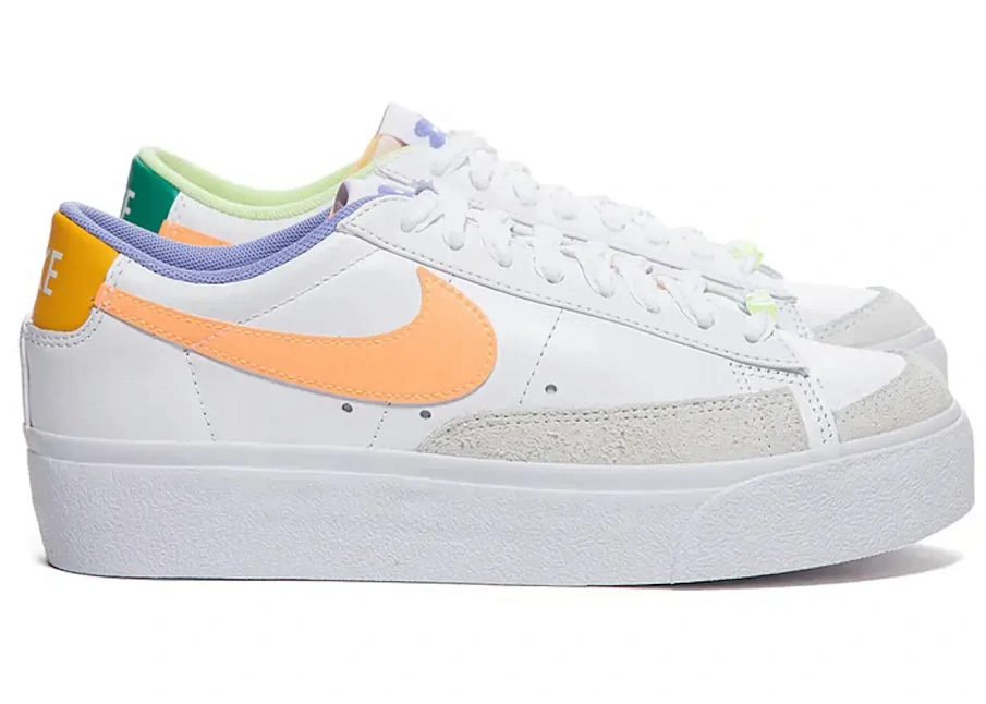 Фото № 1 с приближением к товару «‎Nike Blazer Low Platform Peach Cream Light Thistle »