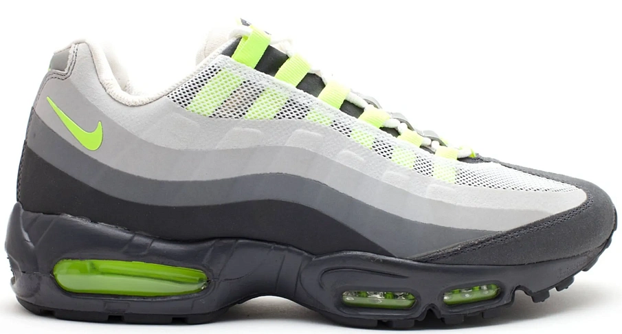 Фото № 1 с приближением к товару «‎Nike Air Max 95 No Sew Neon»