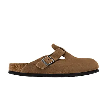 Birkenstock Boston Soft Footbed Sandal Dark Tea - 1