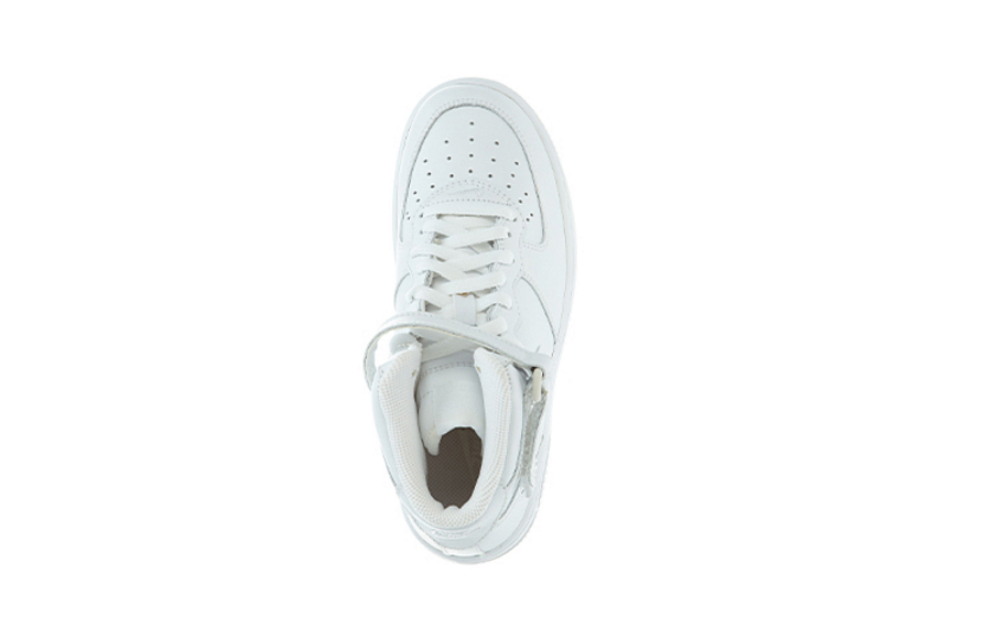 Фото № 3 с приближением к товару «‎(BP) Nike Air Force 1 Mid Mid-Top Sneakers White»