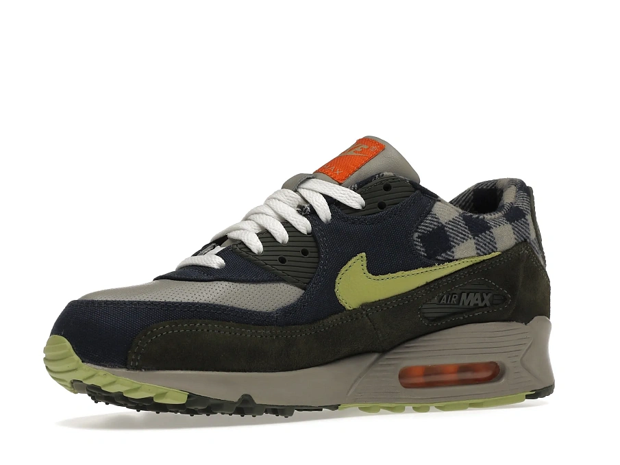 Фото № 3 с приближением к товару «‎Nike Air Max 90 Flannel Pack Obsidian»