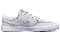 Фото № 2 с приближением к товару «‎Nike SB Stefan Janoski Flyleather BlueWhite»