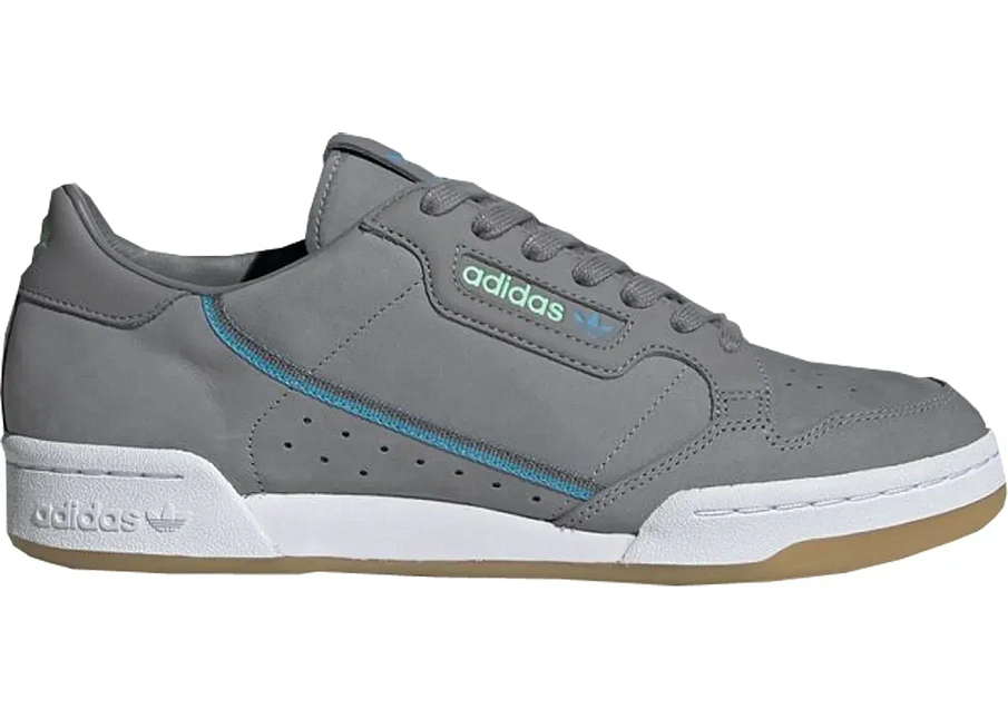Фото № 1 с приближением к товару «‎adidas Continental 80 TfL Elizabeth Line Grey Aqua Blue»