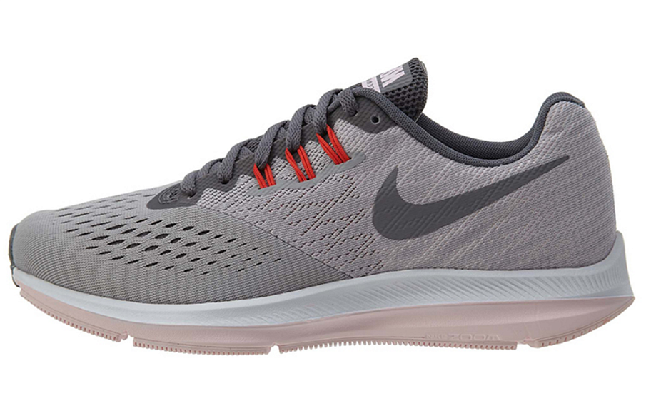 Фото № 1 с приближением к товару «‎Nike Wmns Zoom Winflo 4 Low-Top Running Shoes Grey»