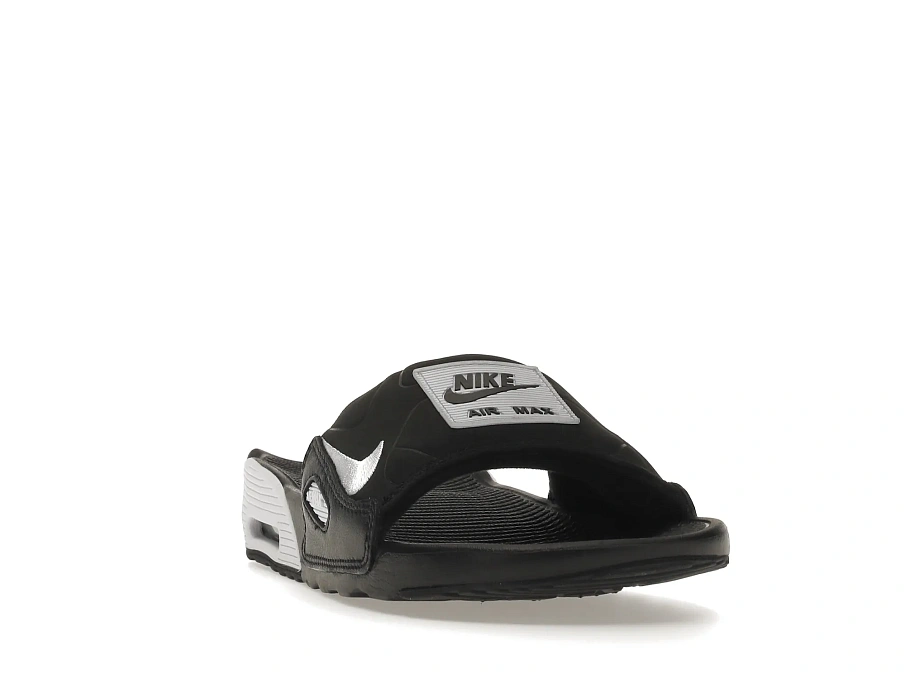 Фото № 3 с приближением к товару «‎Nike Air Max 90 Slide Black White »
