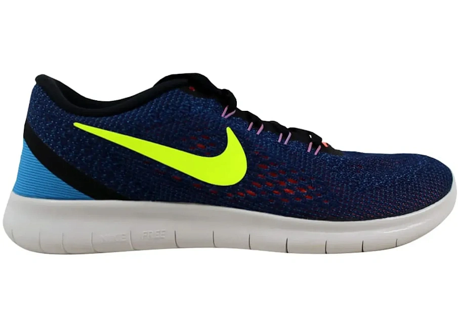 Фото № 1 с приближением к товару «‎Nike Free RN Purple Dynasty/Volt-Black »