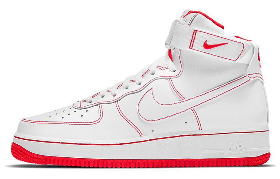 Фото № 1 с приближением к товару «‎Nike Air Force 1 High '07 WhiteRed»