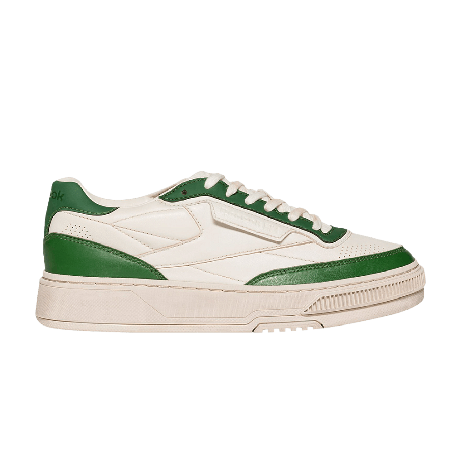 Фото № 1 с приближением к товару «‎Reebok Club C LTD Cream White Vintage Green»