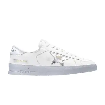 Golden Goose Women's Stardan White Silver - 1