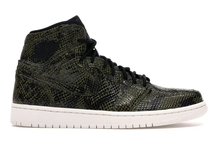 Фото № 1 с приближением к товару «‎Jordan 1 Retro High Snakeskin »