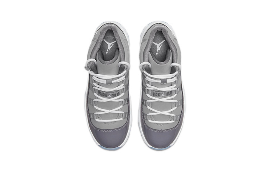 Фото № 4 с приближением к товару «‎(BP) Air Jordan 11 Retro Basketball Shoes GreyWhite»