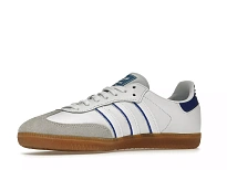 Фото № 5 с приближением к товару «‎adidas Samba Leather Cloud White Lucid Blue»