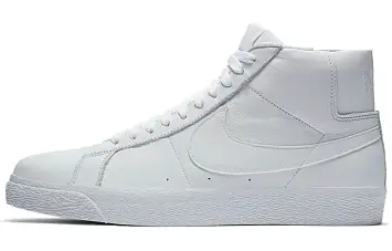 Nike Zoom Blazer Mid SB 'Triple White' - 1