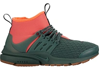 Фото № 1 с приближением к товару «‎Nike Air Presto Mid Utility Vintage Green Hyper Orange »
