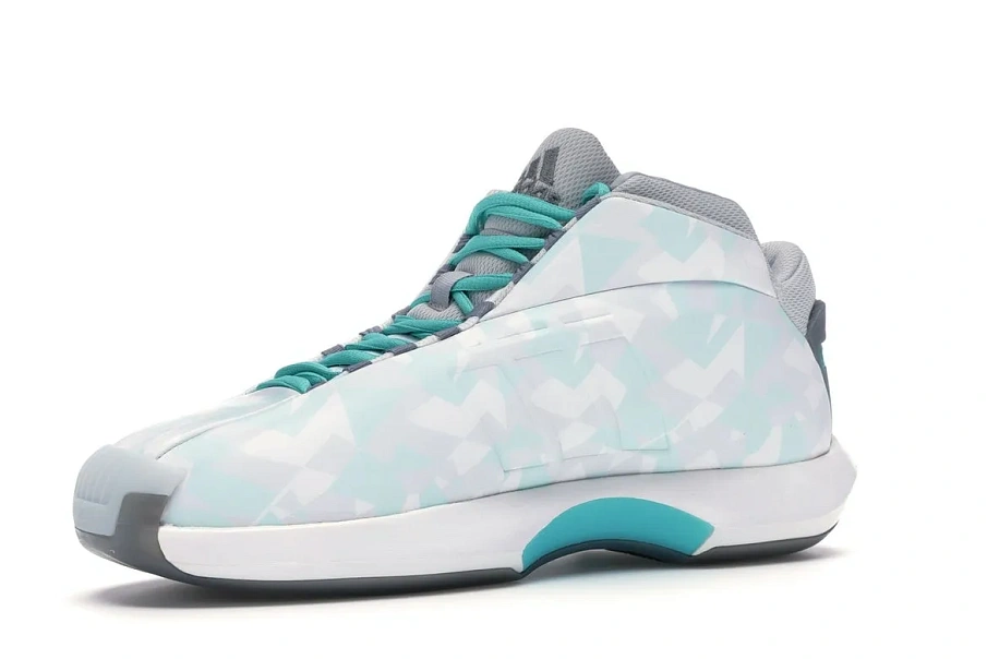 Фото № 3 с приближением к товару «‎adidas Crazy 1 White/Vivid Mint-Soft Mint»