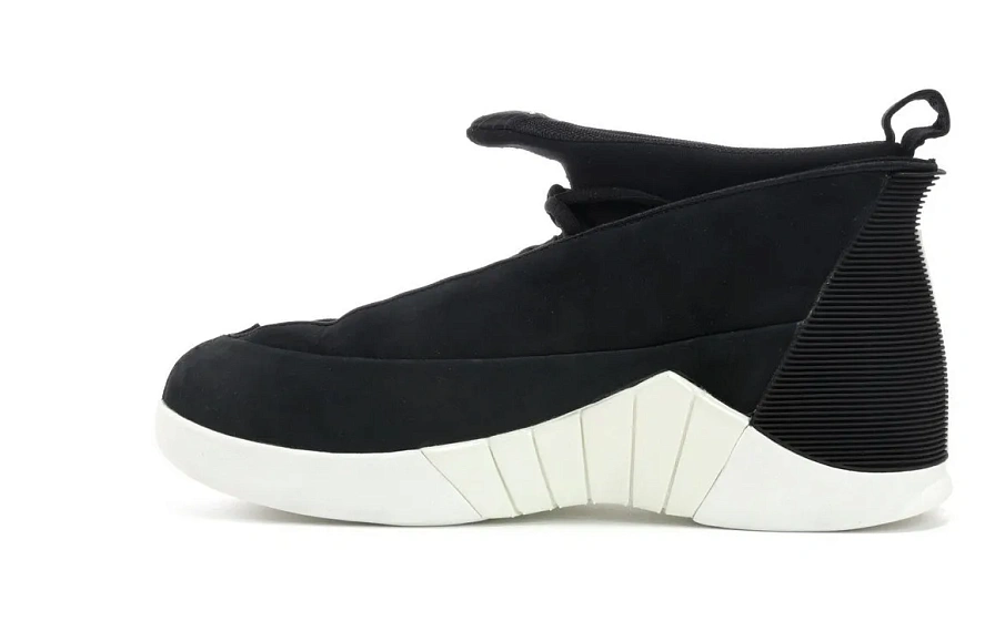 Фото № 6 с приближением к товару «‎Jordan 15 Retro PSNY Black Suede»