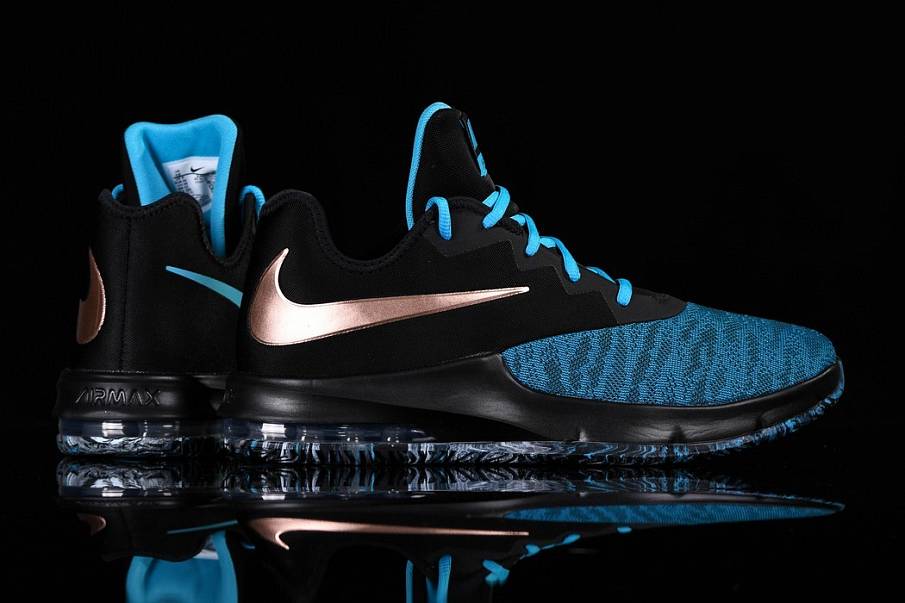 Фото № 3 с приближением к товару «‎Nike Air Max Infuriate 3 Low 'Black Blue'»