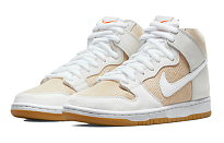 Фото № 3 с приближением к товару «‎Nike SB Dunk High Pro Iso White»