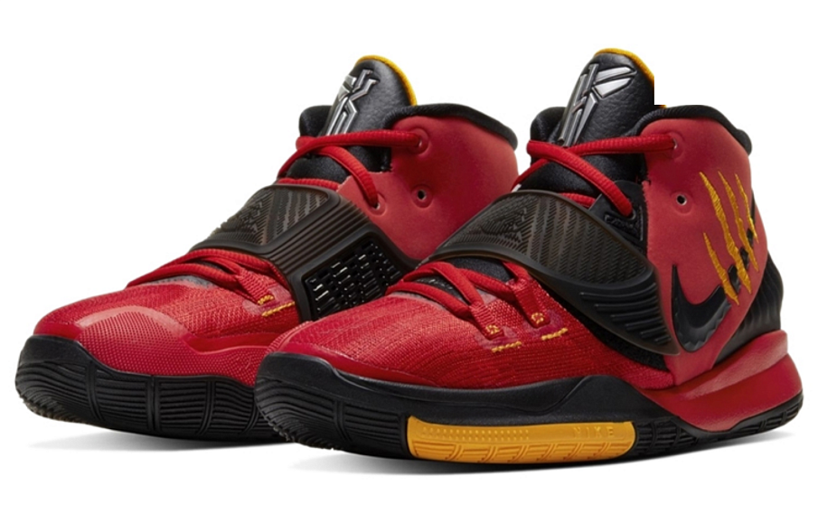Фото № 3 с приближением к товару «‎Nike Kyrie 6 "Bruce Lee" BlackRed»