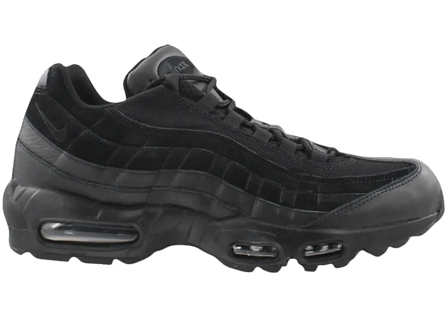 Фото № 1 с приближением к товару «‎Nike Air Max 95 Premium Triple Black»