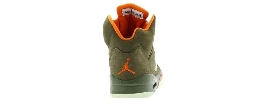 Фото № 5 с приближением к товару «‎Jordan 5 Retro Olive»