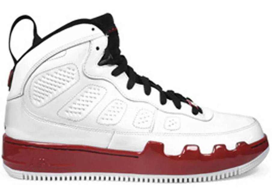 Фото № 1 с приближением к товару «‎Jordan AJF 9 White Red»
