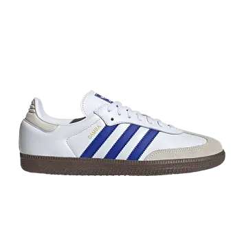 adidas Samba OG White Lucid Blue Gum