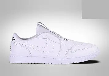 Air Jordan 1 Ret Low Slip Vintage Basketball Shoes WhiteBlack