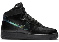 Фото № 1 с приближением к товару «‎Nike Air Force 1 High Black Iridescent»