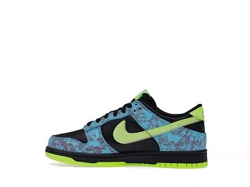 Nike Dunk Low SE Acid Wash Baltic Blue Volt  - 4