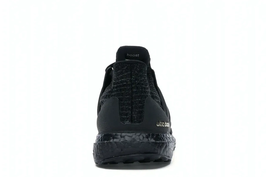 Фото № 4 с приближением к товару «‎adidas Ultra Boost 4.0 Triple Black Gold »