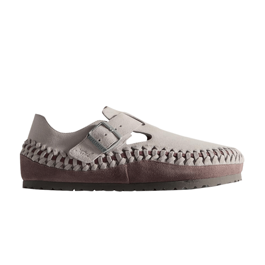 Фото № 1 с приближением к товару «‎Kith x Birkenstock London Braided Lilac Ash»