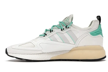 adidas ZX 2K Boost Grey One Hi-Res Green - 3