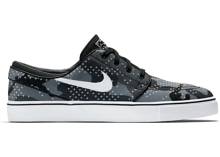 Фото № 1 с приближением к товару «‎Nike SB Zoom Stefan Janoski Canvas Grey Camo»