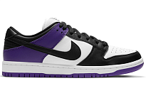 Фото № 2 с приближением к товару «‎Nike SB Dunk Low Pro"Court Purple" BlackPurpleWhite»