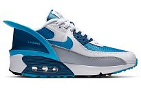 Фото № 2 с приближением к товару «‎Nike Air Max 90 FlyEase (GS) GreyBlue»