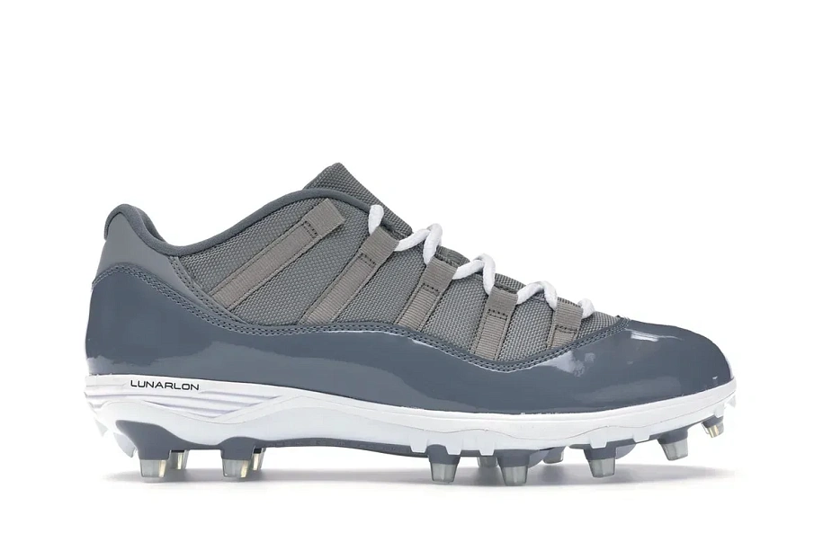 Фото № 1 с приближением к товару «‎Jordan 11 Retro Low Cleat Cool Grey»