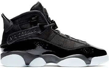 Jordan 6 Rings Black White 