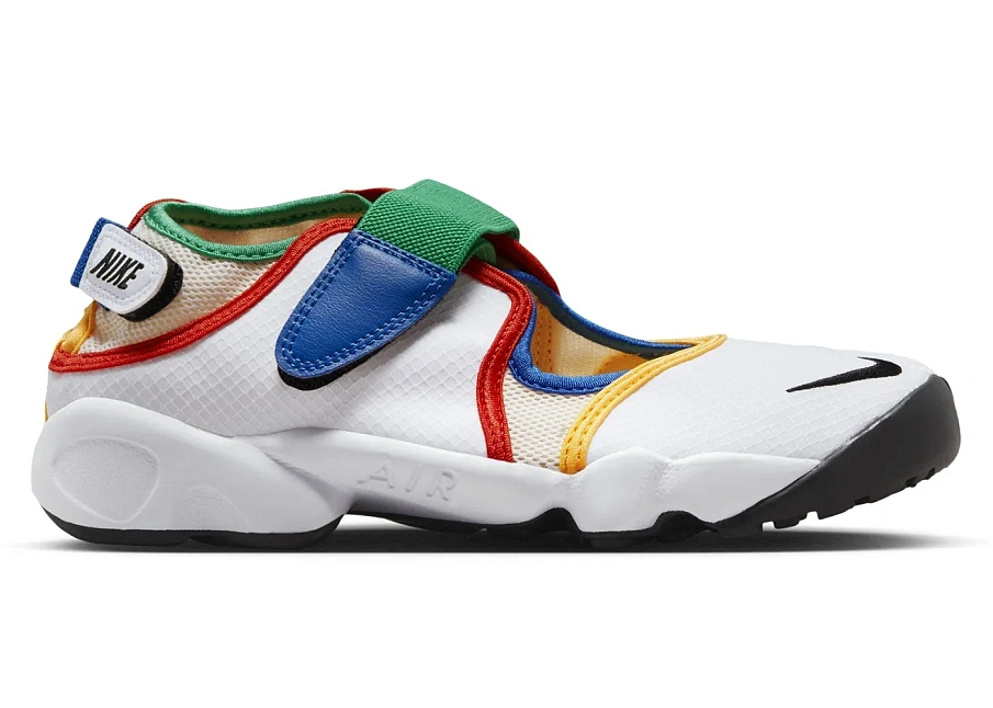 Фото № 1 с приближением к товару «‎Nike Air Rift Breathe White Citron Pulse Multi-Color »