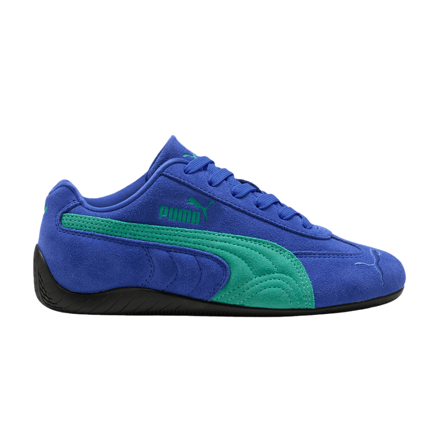 Фото № 1 с приближением к товару «‎Puma Speedcat OG Big Kid Royal Sapphire Vibrant Green»