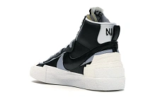 Фото № 6 с приближением к товару «‎Nike Blazer Mid sacai Black Grey»