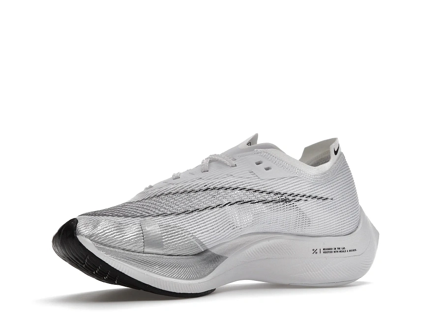 Фото № 4 с приближением к товару «‎Nike ZoomX Vaporfly Next% 2 White Metallic Silver »