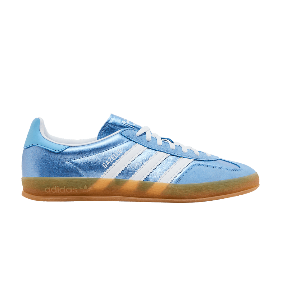 Фото № 1 с приближением к товару «‎adidas Women's Gazelle Indoor Blue Metallic Gum»