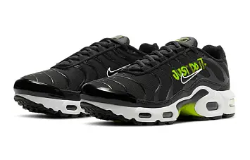 Nike Air Max Plus 1 GS 'Black Volt' - 4